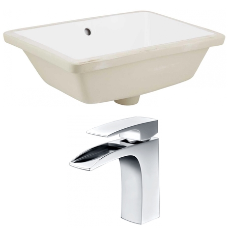 AMERICAN IMAGINATIONS 18.25" W, Undermount Sink Set AI-22769